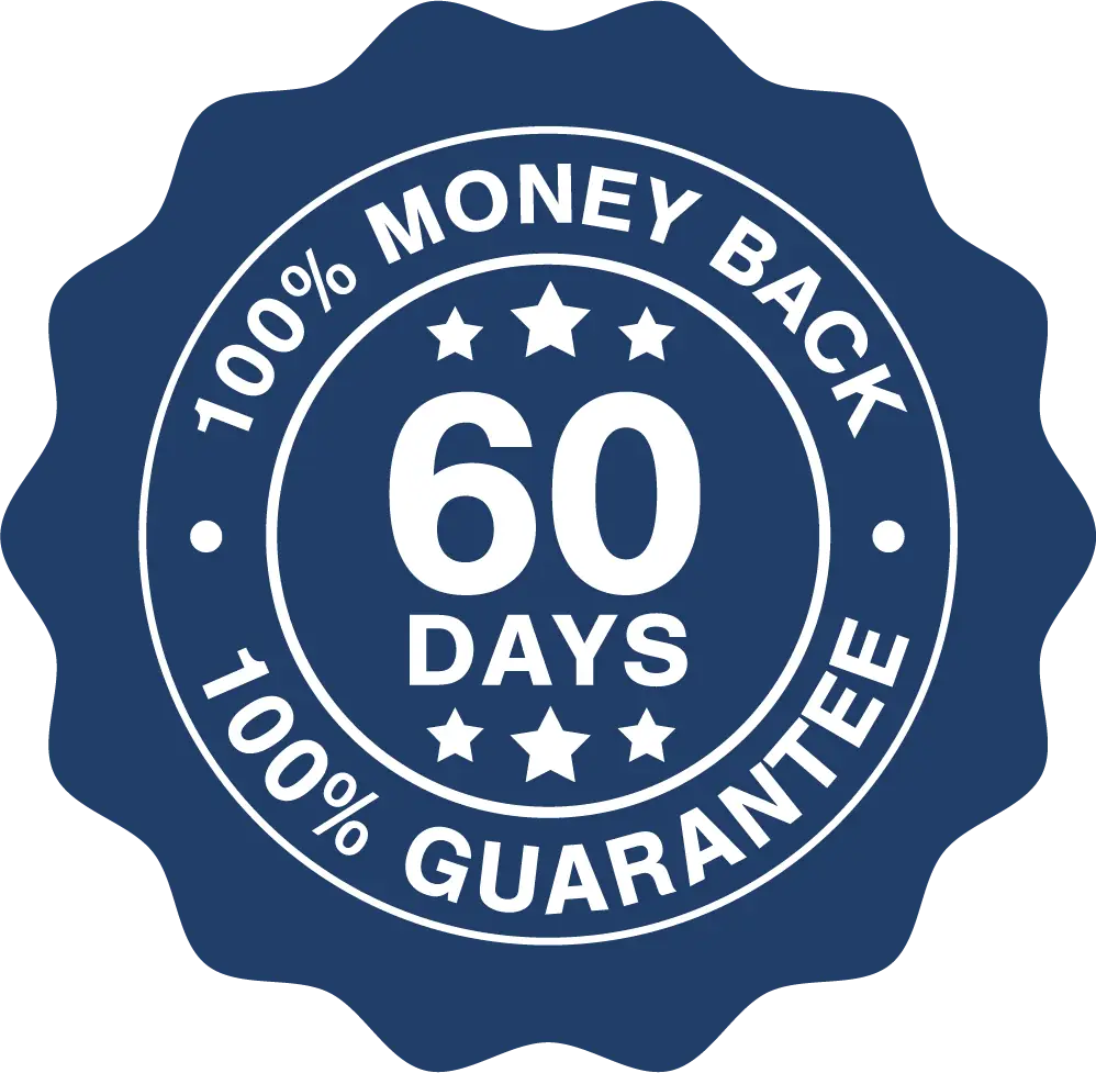 JellyThin 60-day satisfaction guarantee
